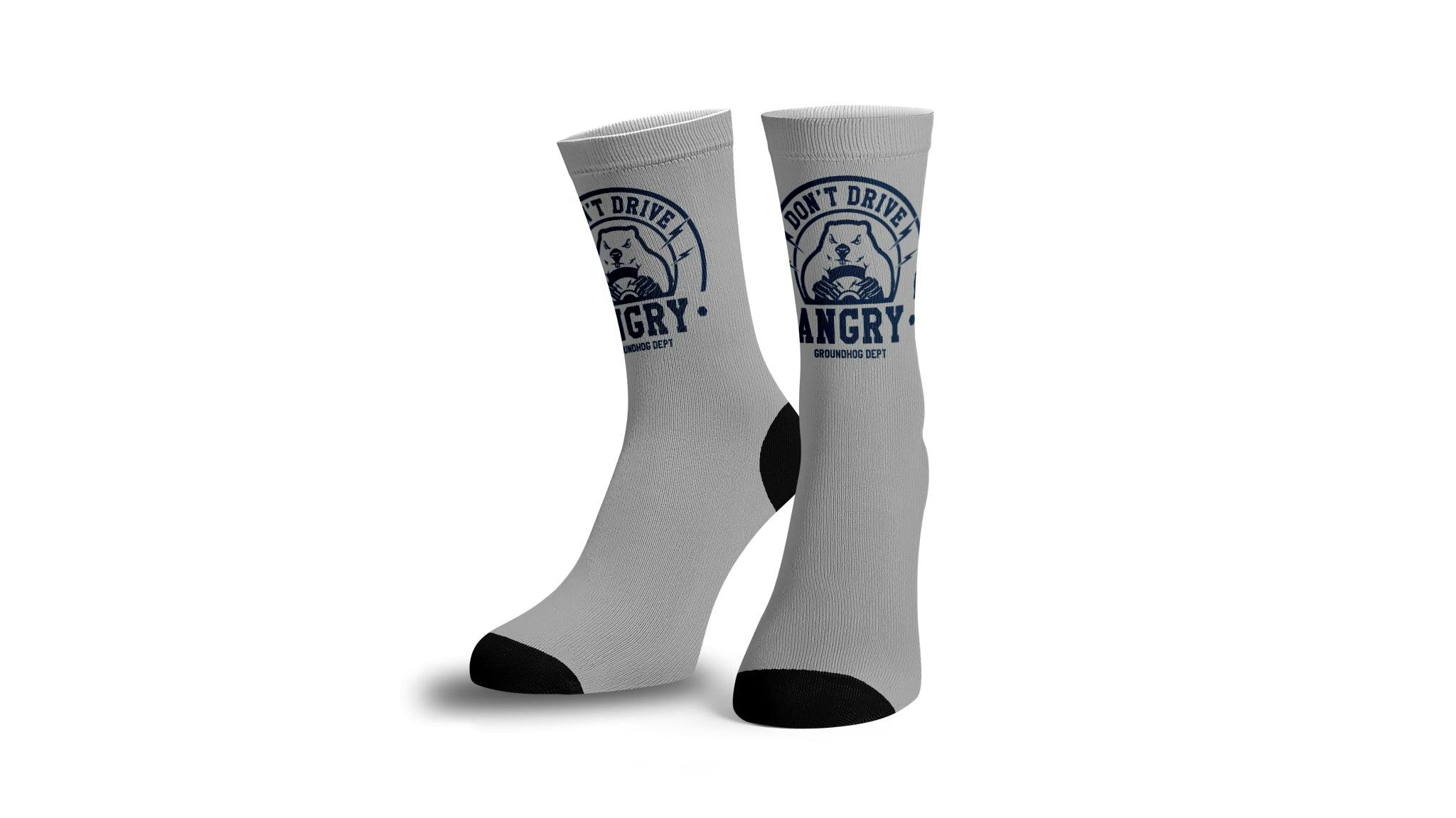 Don't Drive Angry Socks